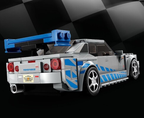 Constructor LEGO Speed Champions &quot;Double Faster&quot; Nissan Skyline GT-R (R34) 76917 детальное изображение Speed Champions Lego
