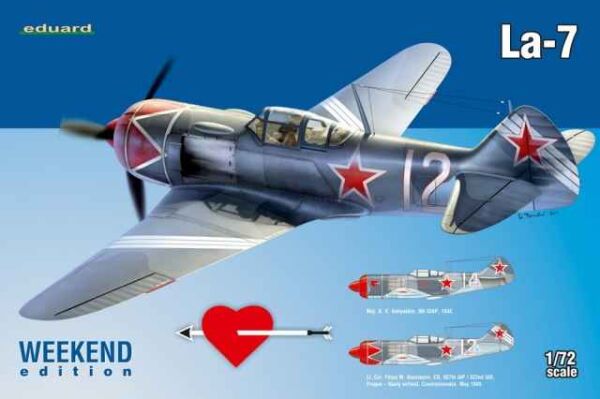 La-7 1/72 детальное изображение Самолеты 1/72 Самолеты