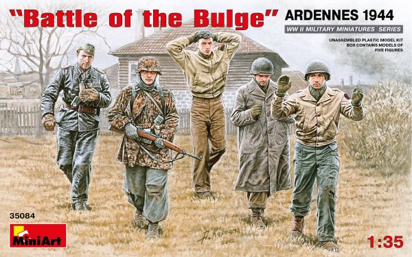 Операция &quot;Battle of the Bulge&quot; Арденны 1944 детальное изображение Фигуры 1/35 Фигуры