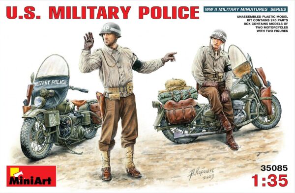 Американская военная полиция детальное изображение Фигуры 1/35 Фигуры