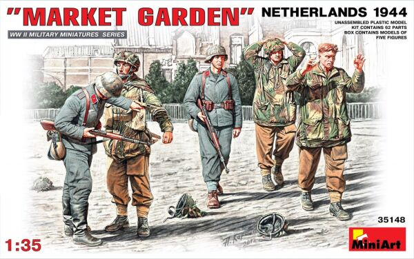 MARKET GARDEN Holland 1944 детальное изображение Фигуры 1/35 Фигуры