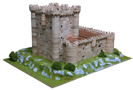 Ceramic constructor - Fuensaldanha Castle (CASTILLO DE FUENSALDAÑA) детальное изображение Керамический конструктор  Конструкторы