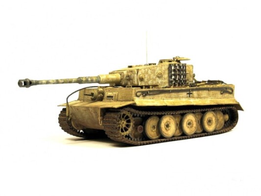 Збірна модель 1/35 Танк Tiger (середина виробництва) Tamiya 35194 детальное изображение Бронетехника 1/35 Бронетехника