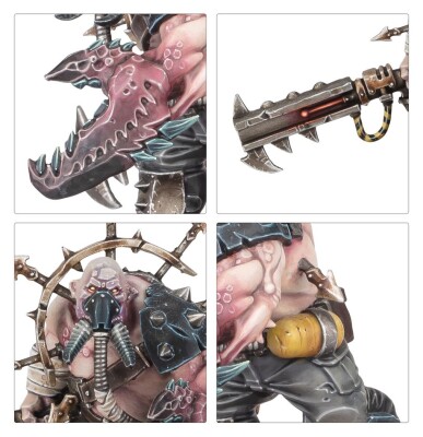 Ігровий набір Warhammer 40000 - CHAOS SPACE MARINES - TRAITOR ENFORCER детальное изображение Космический Десант Хаоса Армии Хаоса