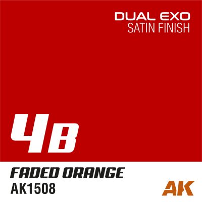 Dual exo 4b – faded orange 60ml детальное изображение AK Dual EXO Краски