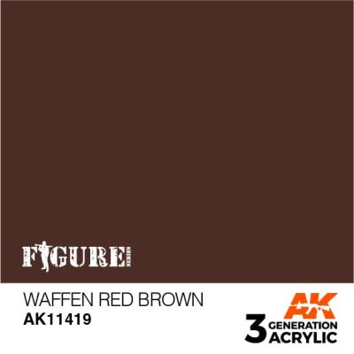 WAFFEN RED BROWN – НЕМЕЦКИЙ КРАСНО - КОРИЧНЕВЫЙ детальное изображение Figure Series AK 3rd Generation