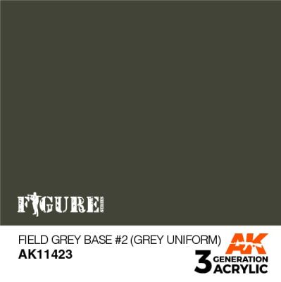 FIELD GREY BASE #2 (GREY UNIFORM) – ПОЛЕВАЯ СЕРАЯ БАЗА #1 (ЗЕЛЕНАЯ УНИФОРМА) детальное изображение Figure Series AK 3rd Generation