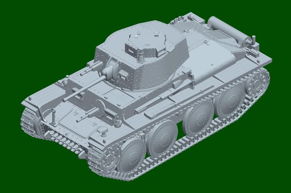 Збірна модель German Pz.Kpfw. 38(t) Ausf.E/F детальное изображение Бронетехника 1/72 Бронетехника