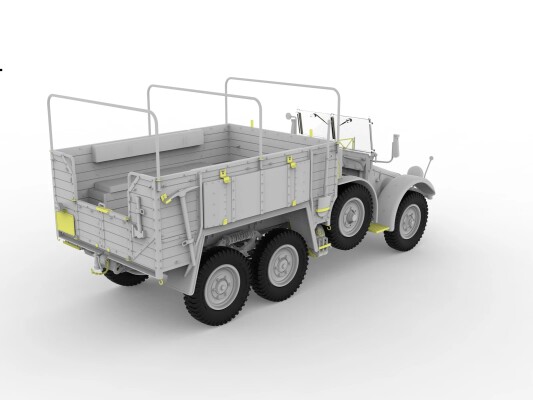 Збірна модель 1/35 Німецька машина Krupp Protze Kfz. 70 (Транспортер персоналу) Bronco CB35221 детальное изображение Автомобили 1/35 Автомобили