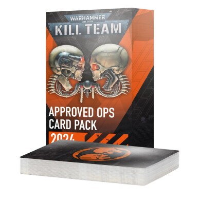 KILL TEAM: APPROVED OPERATIONS CARD PACK 2024 (ENG) детальное изображение Kill Team WARHAMMER 40,000