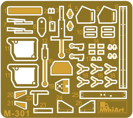 Збірна модель 1/35 Німецький 3-тонний вантажний автомобіль з установкою MG 151/20 MiniArt 53055 детальное изображение Автомобили 1/35 Автомобили