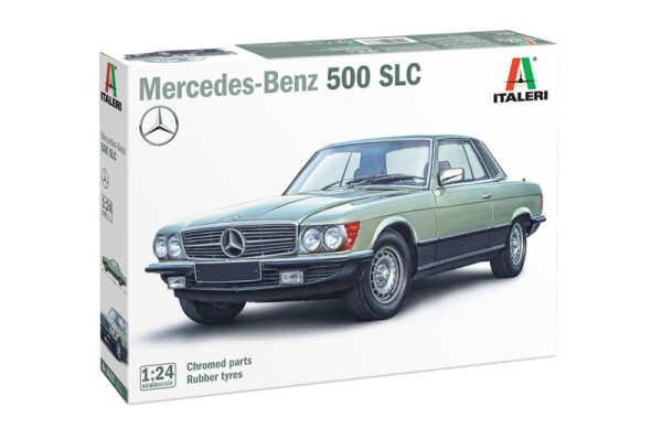 Збірна модель 1/24 Автомобіль Mercedes Benz 500 SLC Italeri 3633 детальное изображение Автомобили 1/24 Автомобили