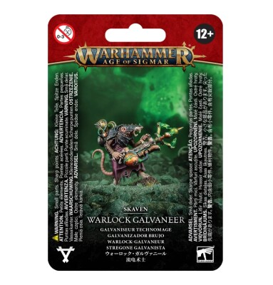 AGE OF SIGMAR: SKAVEN - WARLOCK GALVANEER детальное изображение Скавены Хаос