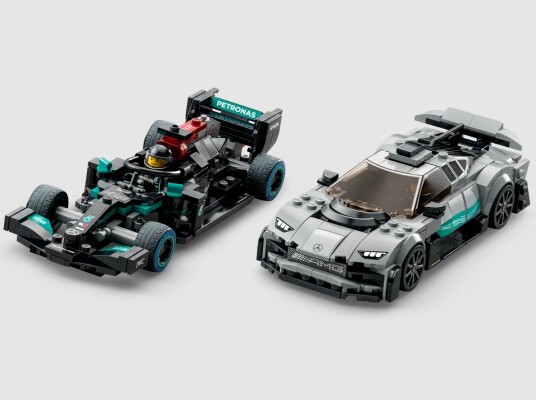 Constructor LEGO Speed Champions Mercedes-AMG F1 W12 E Performance and Mercedes-AMG Project One 76909 детальное изображение Speed Champions Lego