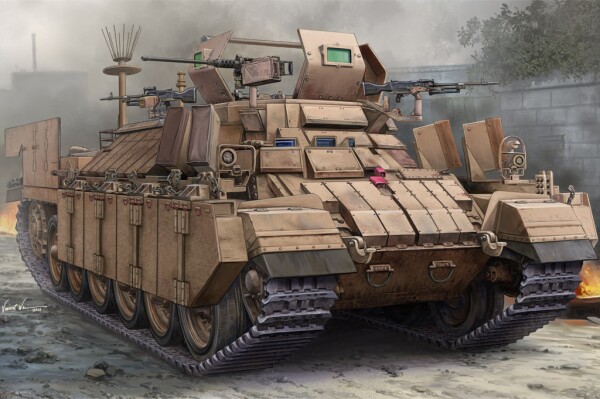 Збірна модель 1/35 Ізраїльський бронетранспортер Nagmachon HobbyBoss 83871 детальное изображение Бронетехника 1/35 Бронетехника