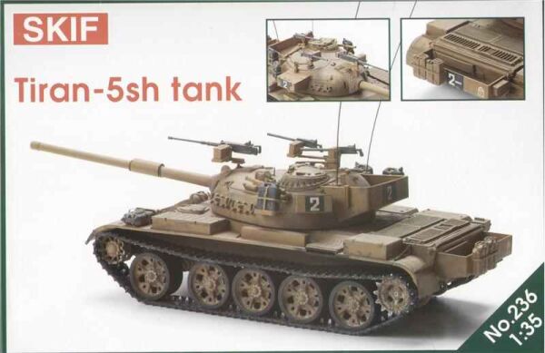 Assembly model 1/35 Tank Tiran -5Sh SKIF MK236 детальное изображение Бронетехника 1/35 Бронетехника
