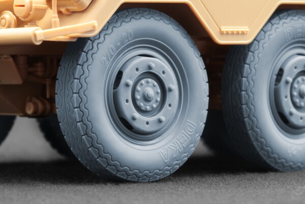 Набір колес для Sd.Kfz. 234 Puma v3 від Dragon, Miniart, RFM, Italeri, AK Interactive ScaleX WW-35012 детальное изображение Колёса Афтермаркет