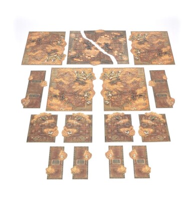 Ігровий набір Warhammer 40000 - COMBAT PATROL TERRAIN SET - BATTLEZONE детальное изображение Игровые наборы WARHAMMER 40,000