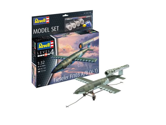 Німецький літак Fieseler Fi103 V-1 детальное изображение Самолеты 1/32 Самолеты