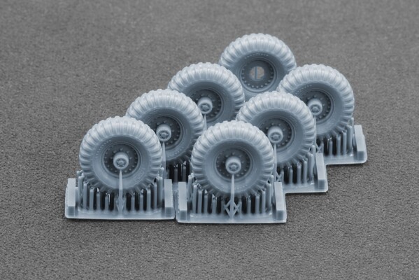 Набір коліс (з деформацією) для Alvis FV622 Stalwart Mk.2 від ACE ScaleX WM 72004S детальное изображение Колёса Афтермаркет