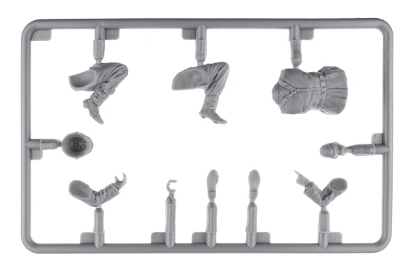 Сборная модель 1/35 Фигуры Набор немецких танкистов набор №2 (смоляные головы) МиниАрт 53024 детальное изображение Фигуры 1/35 Фигуры