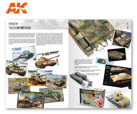 T-54/T-55 Modeling World's Most Iconic Tank / Моделирование Т-54/Т55 - MiniArt детальное изображение Обучающая литература Книги