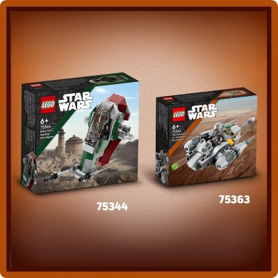 Constructor LEGO Star Wars Mandalorian starfighter N-1. Microfighter 75363 детальное изображение Star Wars Lego