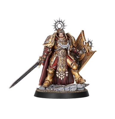 Игровой набор Warhammer 40000 - HORUS HERESY: CUSTODES - SHIELD CAPTAIN детальное изображение Ересь Хоруса WARHAMMER 40,000