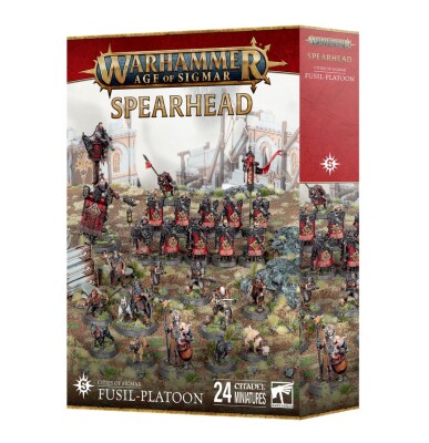 Ігровий набір Warhammer AGE OF SIGMAR -SPEARHEAD: CITIES OF SIGMAR - FUSIL-PLATOON детальное изображение Города Зигмара Порядок