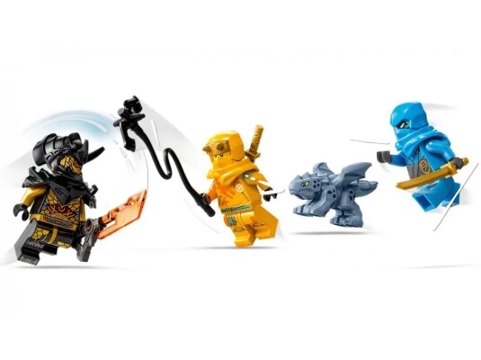 Constructor LEGO NINJAGO Battle of the dragons Nya and Arin 71798 детальное изображение NINJAGO Lego