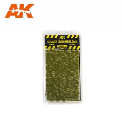 preview Summer green tufts 2mm / Летние зеленые пучки 2мм