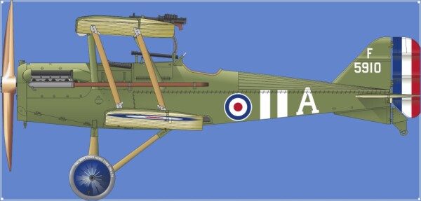 Scale model 1/48 British biplane fighter SE.5a Hispano Suiza Eduard 82132 детальное изображение Самолеты 1/48 Самолеты