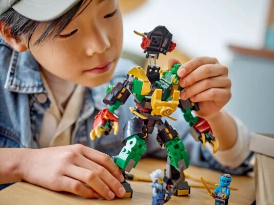 Конструктор LEGO NINJAGO Робот стихии энергии Ллойда 71817 детальное изображение NINJAGO Lego