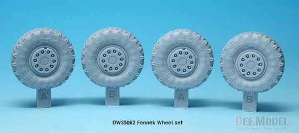 German LGS Fenneck Sagged Wheel set  детальное изображение Смоляные колёса Афтермаркет