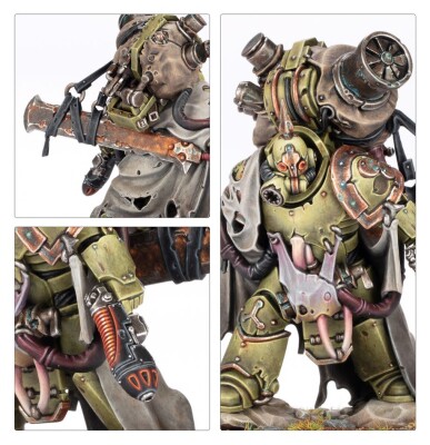 Ігровий набір Warhammer 40000 - DEATH GUARD: POXWROUGHT VECTOR детальное изображение Гвардия Смерти Армии Хаоса