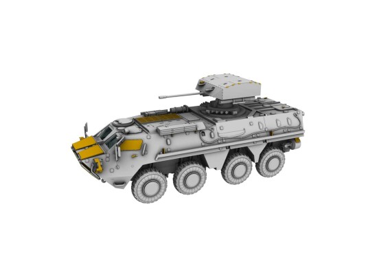 Сборная модель 1/72 Украинский бронетранспортёр БТР-4Е «Буцефал» с боевым модулем &quot;Гром&quot; IBG Models детальное изображение Бронетехника 1/72 Бронетехника
