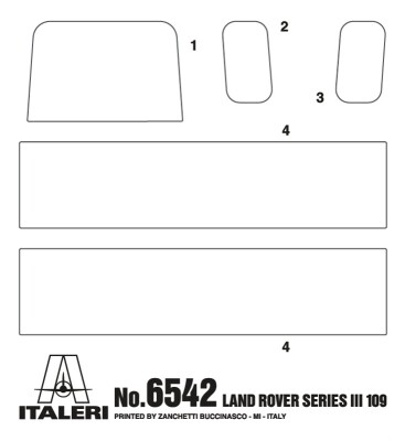 Збірна модель 1/35 Автомобіль Land Rover 109 &quot;Громадська гвардія&quot; Series III Italeri 6542 детальное изображение Автомобили 1/35 Автомобили