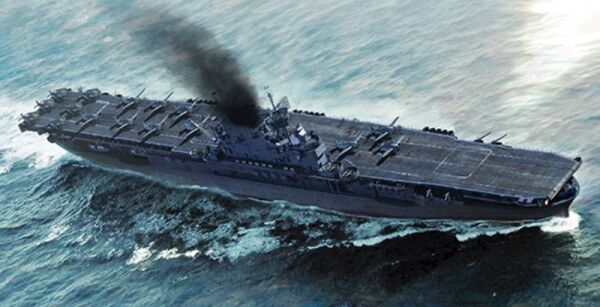 USS Enterprise CV-6 детальное изображение Флот 1/700 Флот