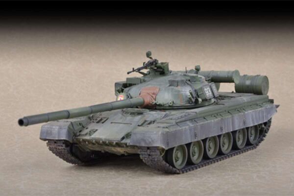 Сборная модель 1/72 советский танк Т-80 Трумпетер 07144 детальное изображение Бронетехника 1/72 Бронетехника