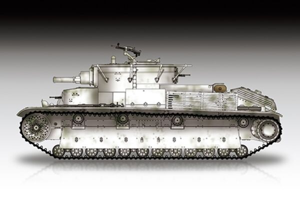 Assembly model 1/72 soviet tank T-28 (Riveted) Trumpeter 07151 детальное изображение Бронетехника 1/72 Бронетехника