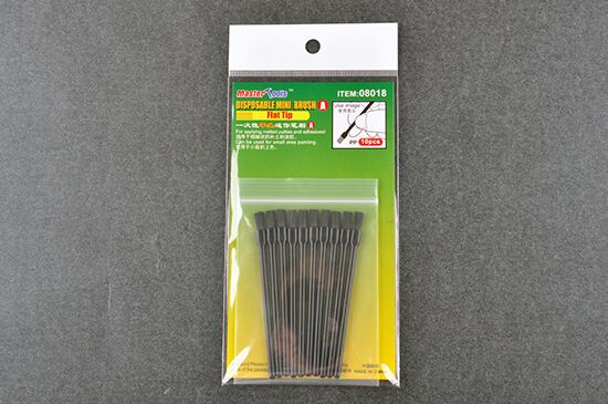 Disposable Mini Flat Brush*10 детальное изображение Разное Инструменты