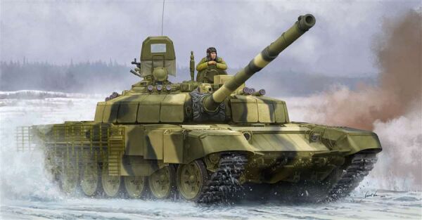 Russian T-72B2 MBT (ROGATKA)	 детальное изображение Бронетехника 1/35 Бронетехника