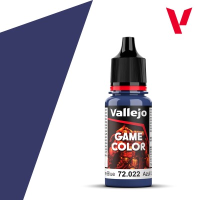 Акрилова фарба - Ultramarine Blue Game Color Vallejo 72022 детальное изображение Акриловые краски Краски