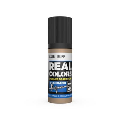 Акриловая краска на спиртовой основе Buff / Бледно-коричневый АК-интерактив RC815 детальное изображение Real Colors Краски