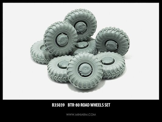 БТР-80 набор колес 8шт детальное изображение Смоляные колёса Афтермаркет