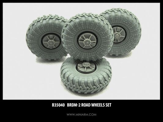 БРДМ-2 набор колес 4шт детальное изображение Смоляные колёса Афтермаркет