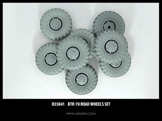 БТР-70 набор колес 8ш детальное изображение Смоляные колёса Афтермаркет