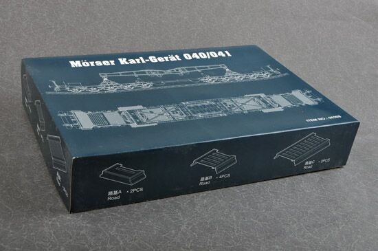 Збірна модель 1/35 Самохідна мортира Morser Karl-Gerat Trumpeter 00208 детальное изображение Артиллерия 1/35 Артиллерия