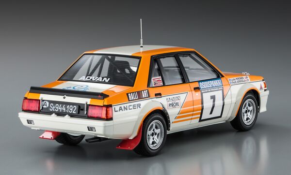 Mitsubishi Lancer EX 2000 Turbo &quot;1982 1000 Lakes Rally&quot; model kit детальное изображение Автомобили 1/24 Автомобили