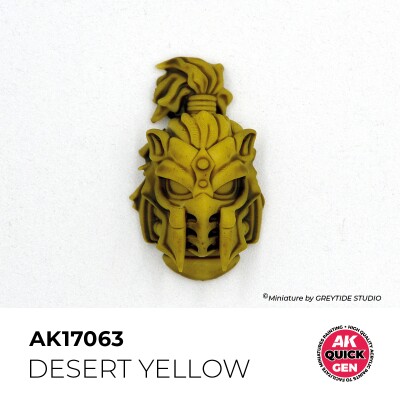 Акрилова фарба DESERT YELLOW / Пустино жовтий QUICK GEN COLOR AK-interactive AK 17063 детальное изображение QUICK GEN COLOR Краски